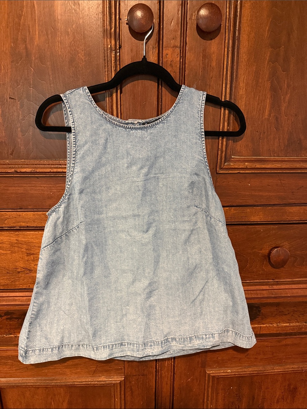 Splendid Light Blue Denim Tank Top